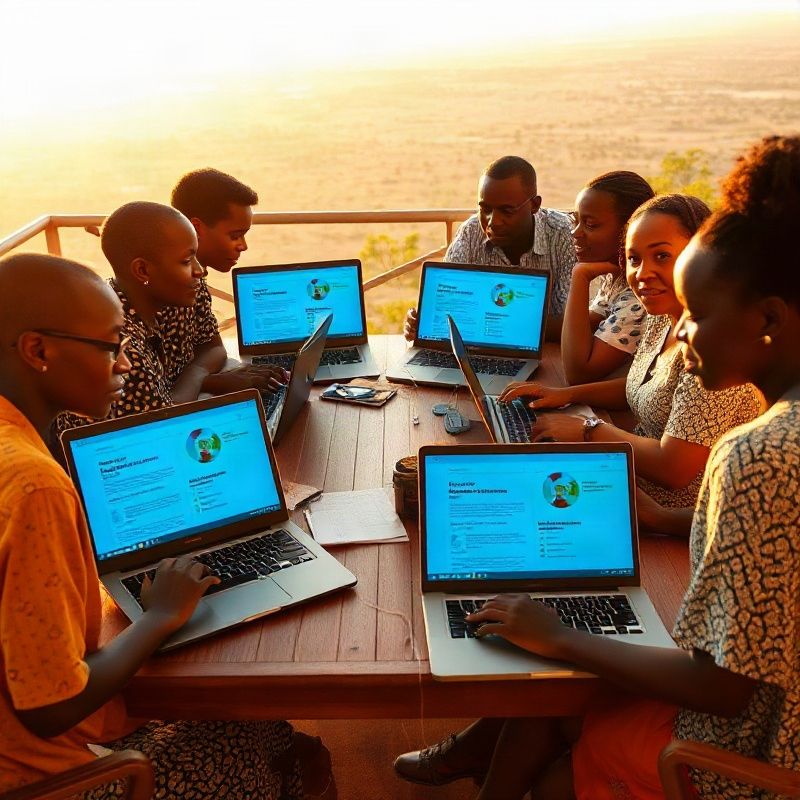 Six-person Pixelzalpha team in a structured working session